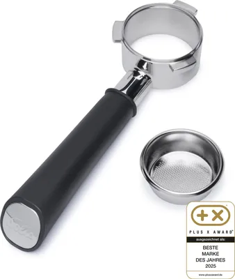 Solis Bodenloser Siebträger, Barista Werkzeug, Edelstahl, auslauflos, Espresso