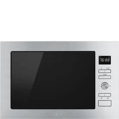 Produktbild von Smeg FMI425X, Integriert, Grill-Mikrowelle, 25 l, 900 W, Tasten, Drehregler, Edelstahl