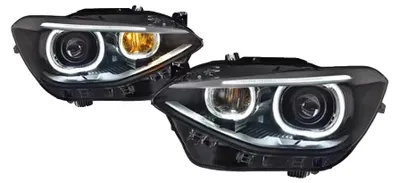 Obrázek produktu pro Sada světlometů, kompatibilní s BMW řady 1 F20, LED technologie, design s projektorem, pro originální halogenové žárovky