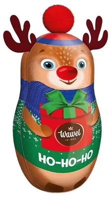 Wawel Mieszanka Krakowska Fruchtgelees in Schokolade in Weihnachtsdose, 100 g