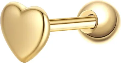 Produktbild von Glanzstücke München Piercing Herz Sterling Silber 50084878