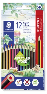 Produktbild von STAEDTLER Noris colour 185 Buntstift Etui mit 12 Farben und Bleistift