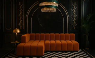 Produktbild von Kaiser Möbel Ecksofa GRAND L 295 cm, stoff Salvador, Braun, Links