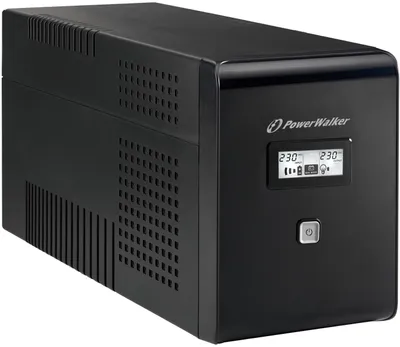 Zdjęcie produktu dla PowerWalker VI 2000 LCD, 2 kVA, 1200 W, Sinus, 220 V, 240 V, 50/60 Hz
