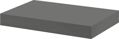 Produktbild von Dolle Wandregal Bigboard 45 x 25 cm grau