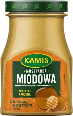 Zdjęcie produktu dla Kamis Musztarda miodowa 185 g