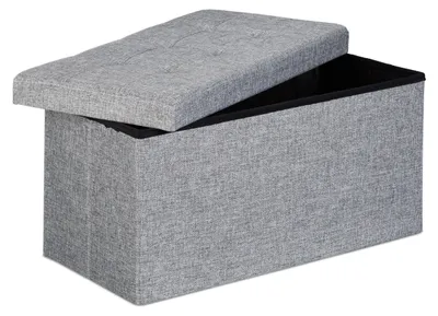 Image de Banc pliant avec rangement RD19048, gris