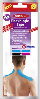 Produktbild von Wundmed Kinesiologie Tape für Schulter und Nacken
