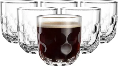 Produktbild von Leonardo GOCCE Kaffeeglas (1) 220 ml 6er Set