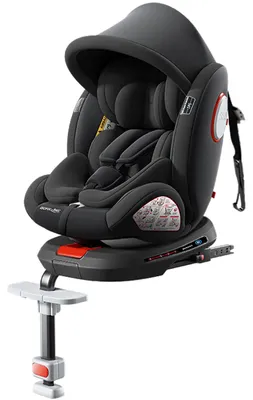 Produktbild von Kindersitz, 360° Drehung, ISOFIX-Installation, DPC007-SCHWARZ