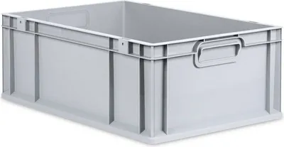 Produktbild von Eurobox NextGen Economy | Griffe geschlossen | HxBxT 22x40x60cm | 44 Liter | Eurobehälter, Transportbox, Transportbehälter, Stapelbehälter