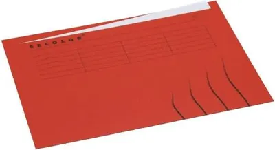 Image de Aktenmappe Secolor avec onglet A4 rot