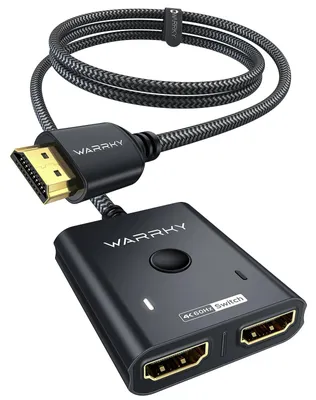 Produktbild von HDMI-Umschalter bidirektional HDMI-Switch - 4K 60 Hz - 2 Modi - Schwarz - Plug and Play
