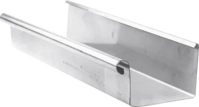 Produktbild von Zambelli Kastenrinne Titanzink eckig NW 70 mm L = 2000 mm