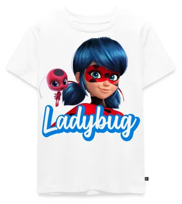 Produktbild von Spreadshirt Miraculous Ladybug Tikki Kinder Premium T-Shirt, 110/116 (4 Jahre), Weiß