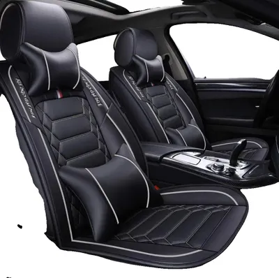 Immagine prodotto di Coprisedili per auto, Design lussuoso, Compatibilità universale, GRIGIO
