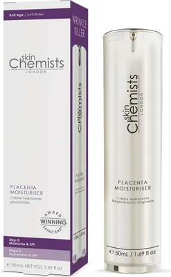 Produktbild von skinChemists Plazenta-Feuchtigkeitscreme 50 ml.