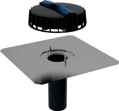 Produktbild von Geberit GE Pluvia DWE, 25L, für Bitumen, d90, 359099, 1 Stk.