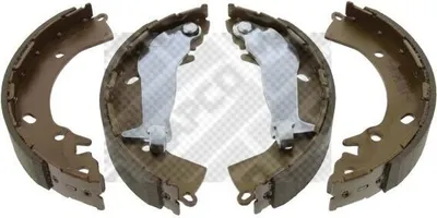 Produktbild von MAPCO Bremsbackensatz Trommelbremse Hinten für HYUNDAI i10 (PA) 203mm 8555