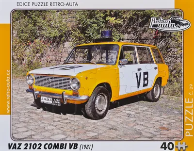 Image de Puzzle n° 29 - VAZ 2102 COMBI UK (1981) 40 pièces