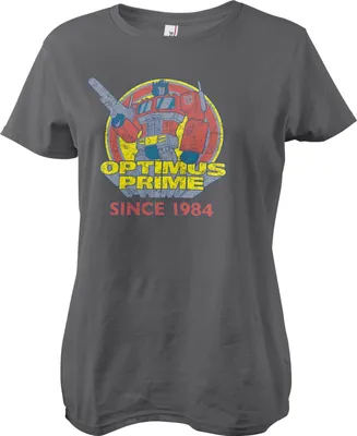 Produktbild von Optimus Prime - Since 1984 Girly Tee - Large - DarkGrey