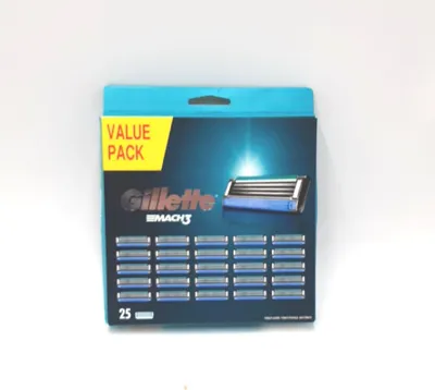 Produktbild von Gillette Mach3, Schwarz, 25 Stück(e)