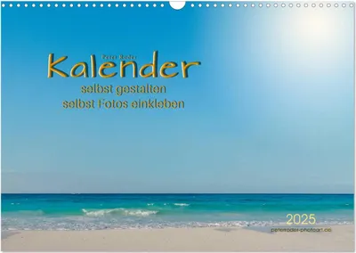 Produktbild von Kalender - selbst gestalten, Fotos selbst einkleben (Wandkalender 2025 DIN A3 quer), CALVENDO Monatskalender