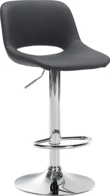 Produktbild von Barhocker für Kunstleder - Design Barhocker - Höhenverstellbar und Drehfunktion