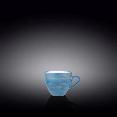 Immagine prodotto di Tazza da caffè Wilmax 75 ml, blu, porcellana WL-669633/A