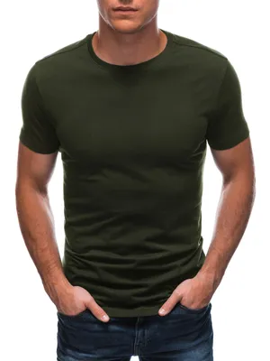 Zdjęcie produktu dla T-shirt męski RANDELL oliwkowy S