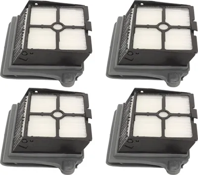 Image de 4PCS Filtre de nettoyage de sol sous vide réutilisable.