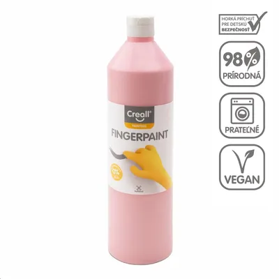 Produktbild von Creall Fingerfarbe - 750 ml - Rosa