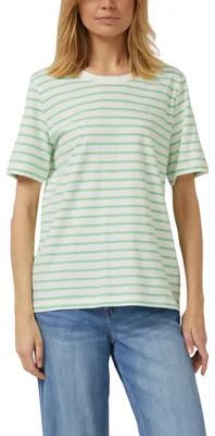 Produktbild von s.Oliver Damen T-Shirt – Gestreift, Jersey, Rundhalsausschnitt