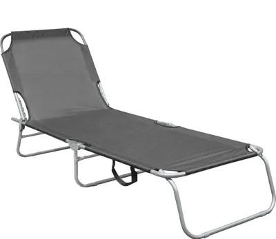 Produktbild von Aga Klappbarer Garten-Liegestuhl MR4255-Grey