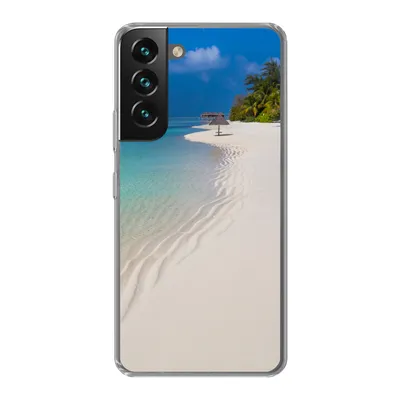 Produktbild von MuchoWow® Handyhülle Schutzhülle Hülle für Samsung Galaxy S22 Meer - Strand - Sommer Silikon Softcase Handy Hülle - Mobiltelefonhülle