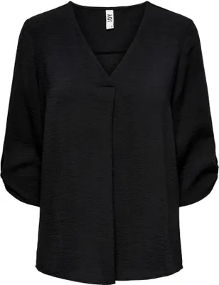 Produktbild von Damen JDY Lange Hemd Bluse 3/4 Ärmel JDYDIVYA Freizeit Tunika | 34