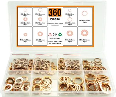 Produktbild von INF 360 Stück Kupfer Dichtring Sortiment Kit