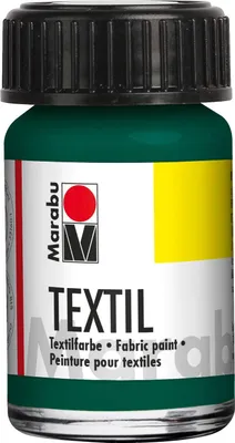 Image de Marabu 1716 39 068 Textile vert foncé 068, 15 ml