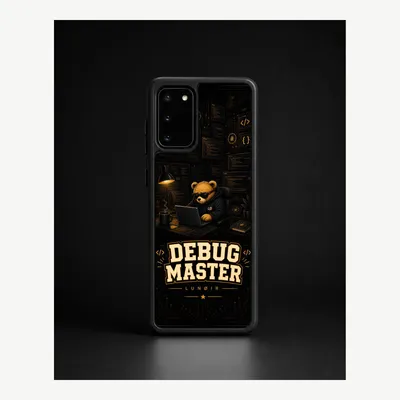 Productafbeelding van Samsung S20 Plus hoesje, telefoonhoesje, beschermhoesje, case met debuggingsmotief – LUNØIR ©