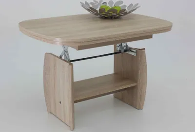 Obrázek produktu pro Couchtisch >Kirk< in Sonoma Eiche - 95x95x51,2x58,6cm (LxBxHxT)