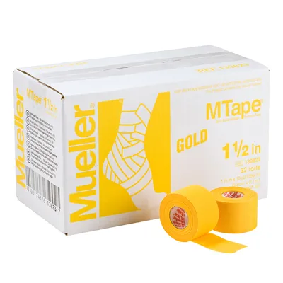 Produktbild von Mueller M-Tape - Vorteilskarton : gelb Farbe: gelb