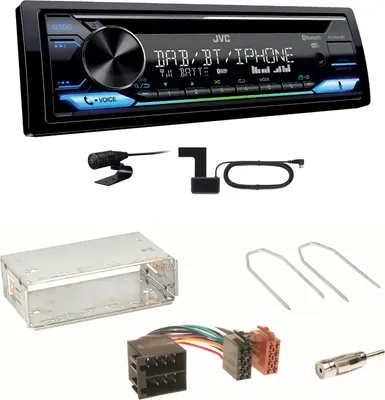 Produktbild von JVC KD-DB912BT Digitalradio Einbauset für Opel Astra F G Corsa B Zafira A