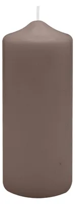 Produktbild von Spitzkopf Stumpen Kerzen Mocca 10 x Ø 8 cm, 6 Stück