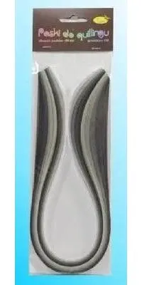 Image de Bandes de papier pour quilling 5 mm x 50 cm, noires, 100 pièces - Galeria Hobby
