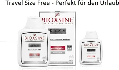 Produktbild von Bioxsine Travel Set Size Shampoo für fettiges Haar für Frau und Mann