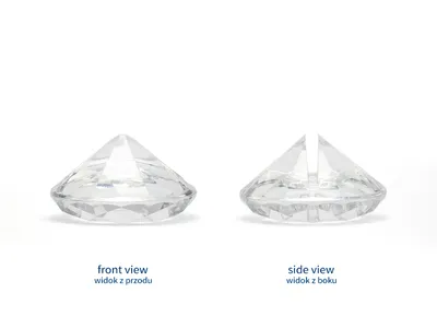 Produktbild von Tischkartenhalter Diamant Acryl 40x23mm 10 Stück
