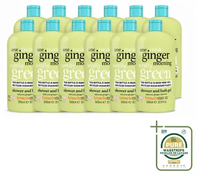 Produktbild von 12 x Treaclemoon Douchegel One Ginger Morning 500 ml - Vorratspackung - 12 Stücke