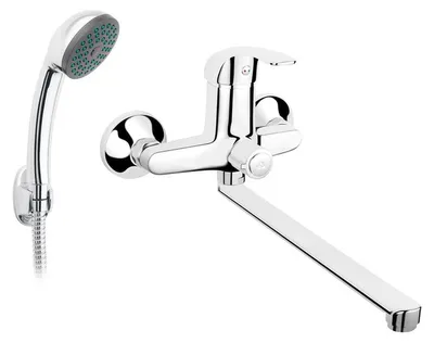 Produktbild von Badewannenmischer Mit Brauseset Elba Bel55A