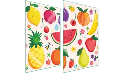 Produktbild von Glasschutzplatte Für Küche 2X35X52 Obst