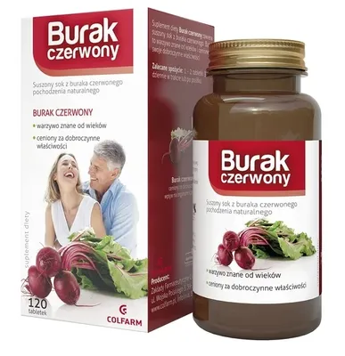 Produktbild von Colfarm Rote Bete 120 Tabletten